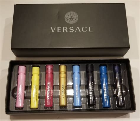 versace perfume sampler set|Versace perfume samples for women.